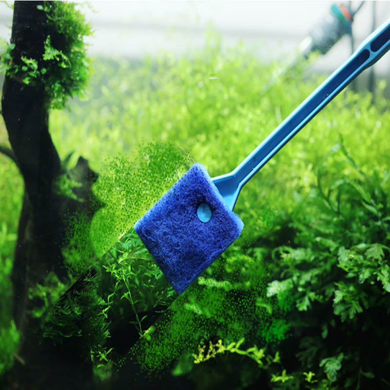 Double Sided Sponge Aquarium Cleaning Brush Double Sided Sponge Aquarium Cleaning Brush