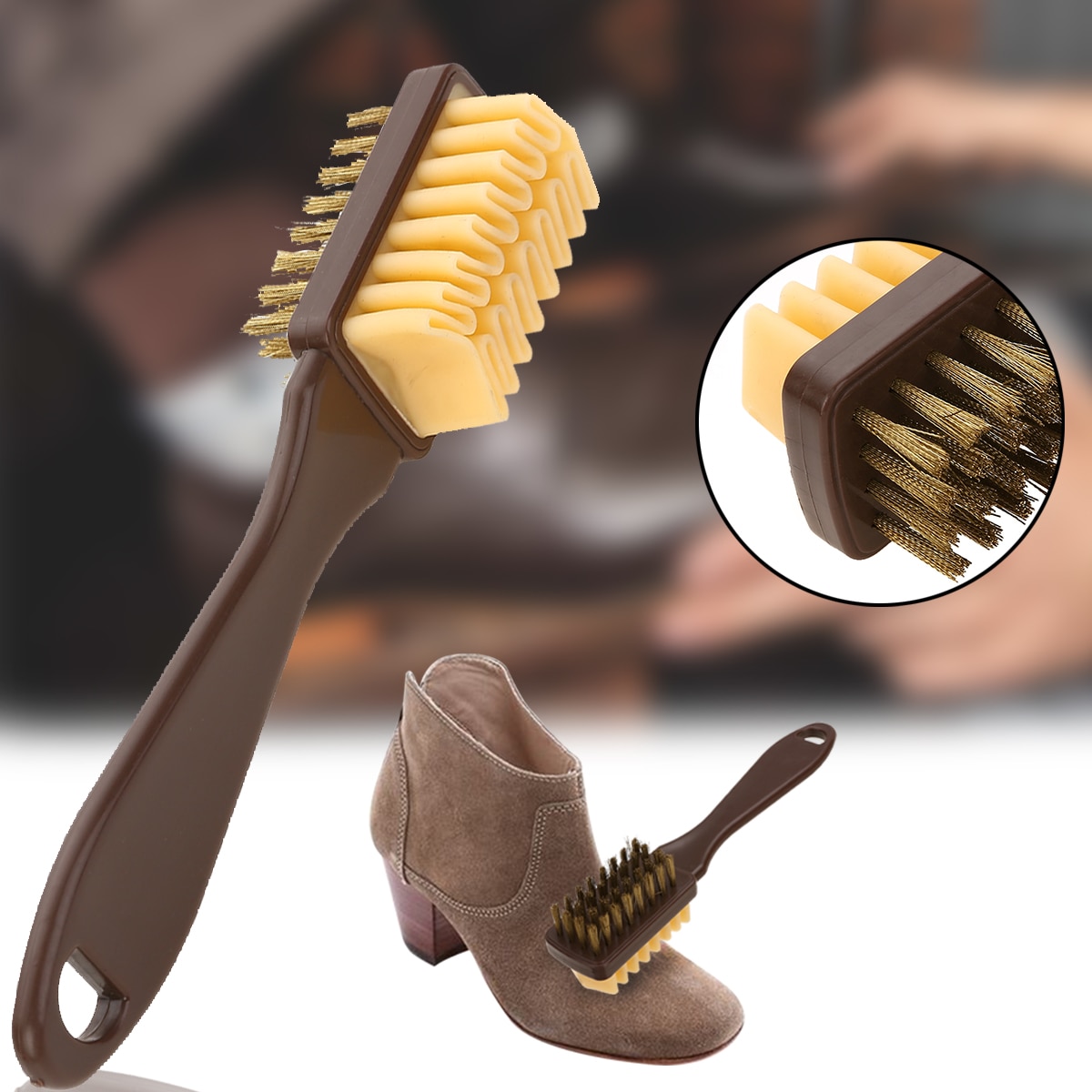 Double Sided Suede Cleaning Brush Double Sided Suede Cleaning Brush