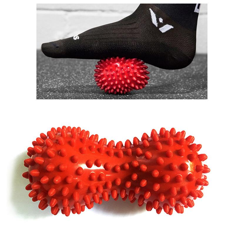 Double Spiky Ball Peanut Massage Roller Double Spiky Ball Peanut Massage Roller