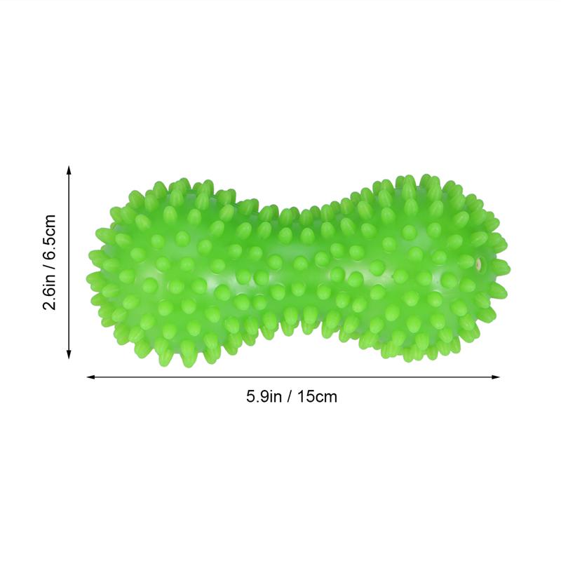 Double Spiky Ball Peanut Massage Roller Double Spiky Ball Peanut Massage Roller