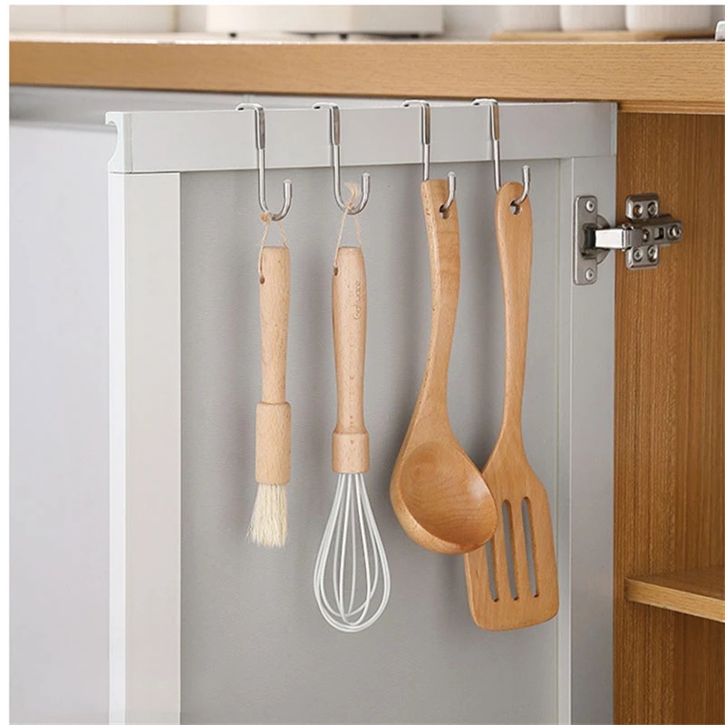 Double Stainless Steel Cabinet Door Hook