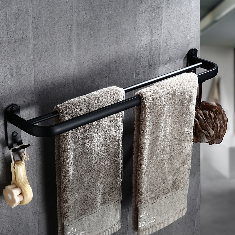 Double Towel Bar Aluminum Rack Double Towel Bar Aluminum Rack
