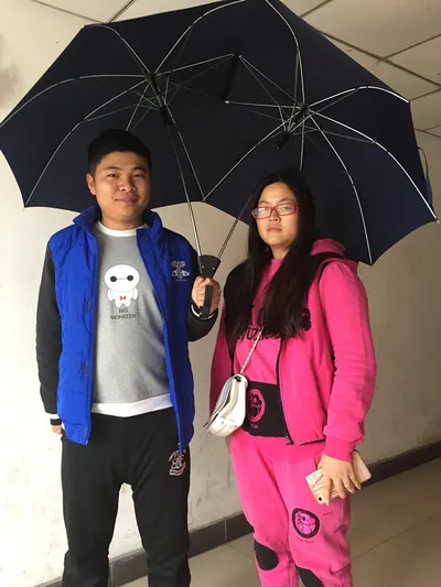 Double Umbrella Windproof Design Double Umbrella Windproof Design