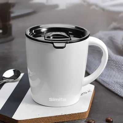 Double Wall Stainless Steel Mug with Lid Double Wall Stainless Steel Mug with Lid