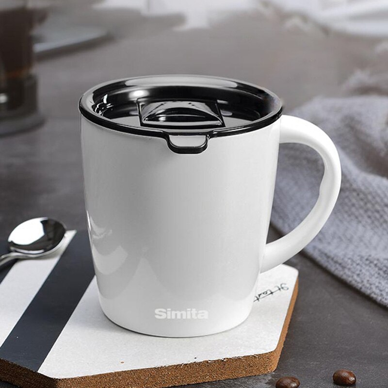 Double Wall Stainless Steel Mug with Lid
