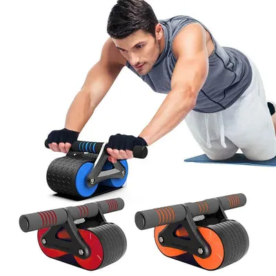 Double Wheel Abdominal Workout Roller Double Wheel Abdominal Workout Roller