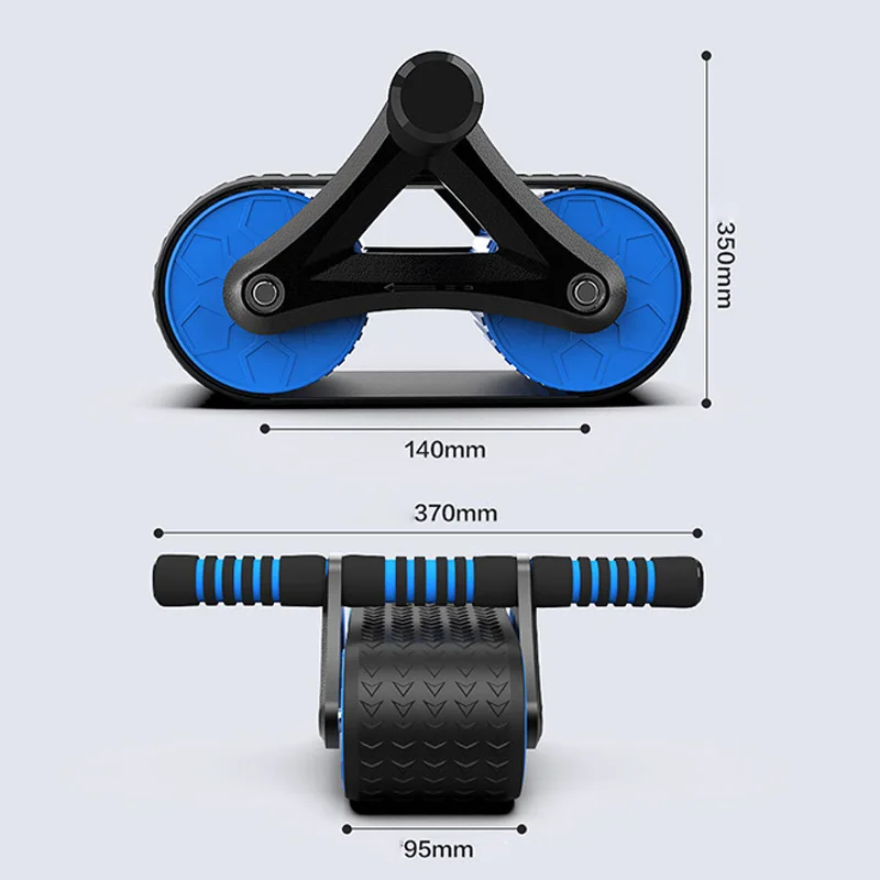 Double Wheel Abdominal Workout Roller Double Wheel Abdominal Workout Roller