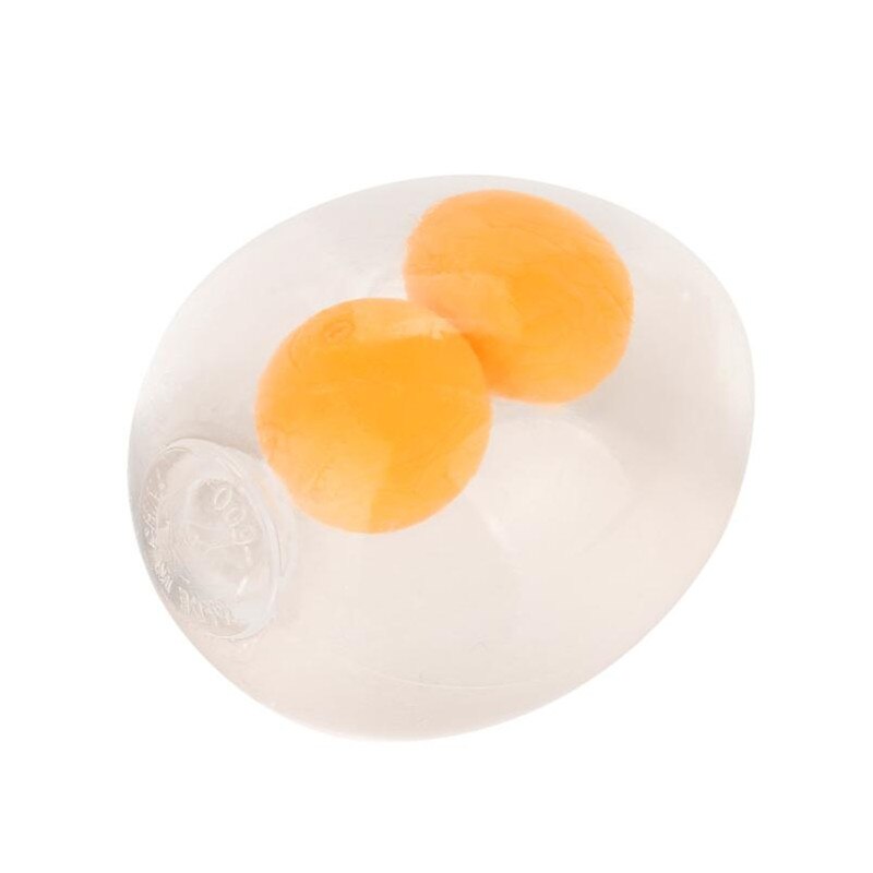 Double Yolk Egg Squishy Toy Stress Ball