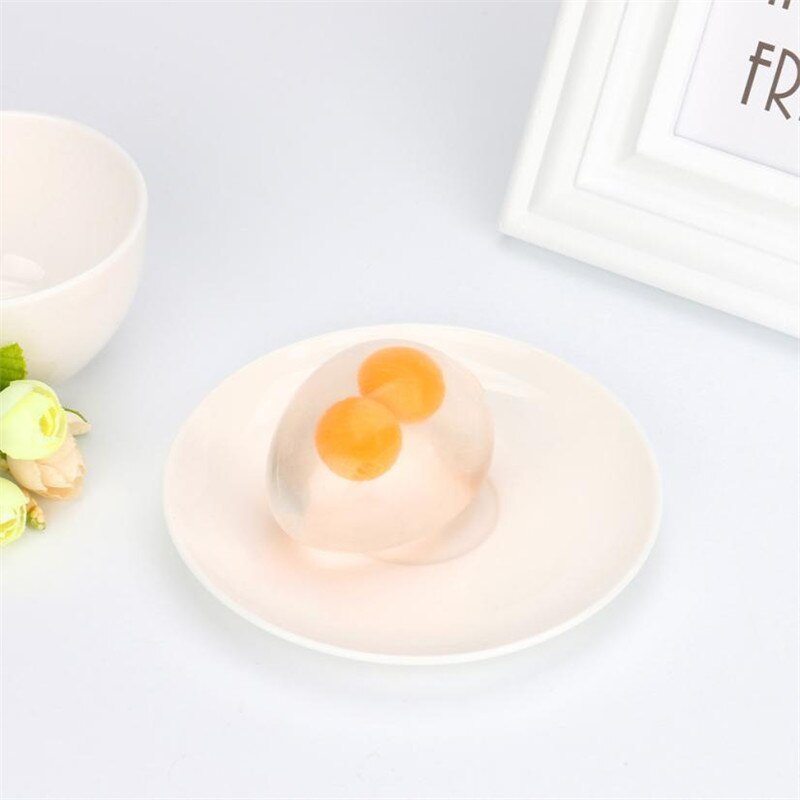 Double Yolk Egg Squishy Toy Stress Ball Double Yolk Egg Squishy Toy Stress Ball