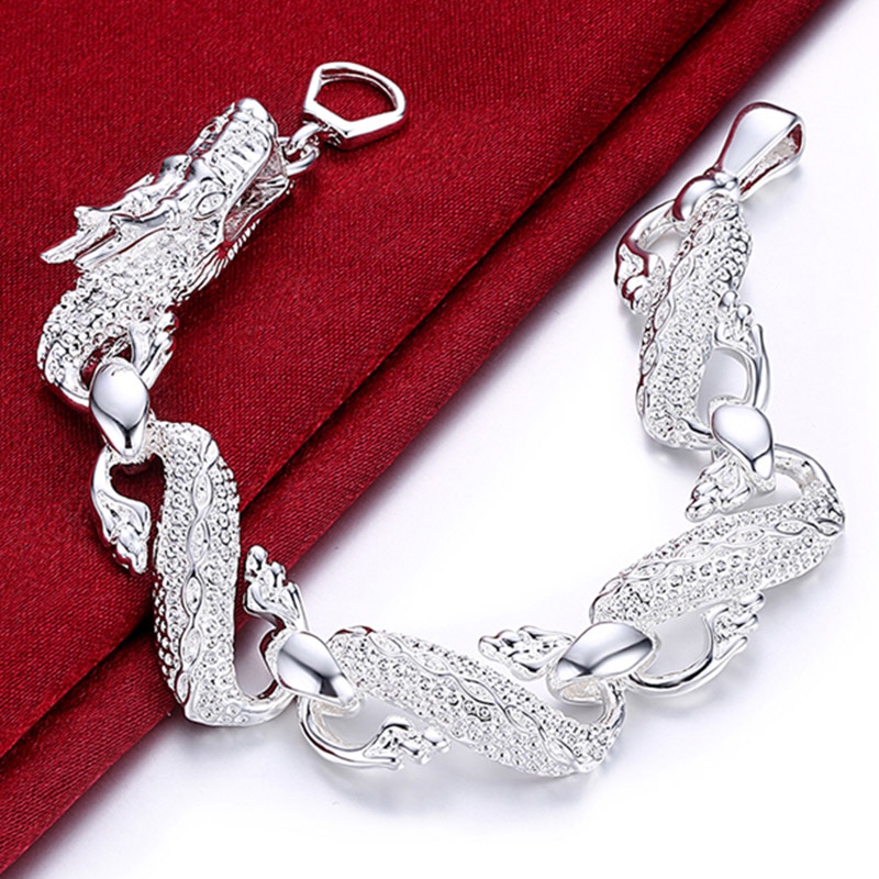Dragon Bracelet Silver Jewelry Dragon Bracelet Silver Jewelry
