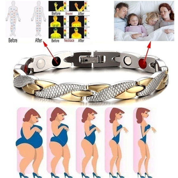 Dragon Pattern 6 In One Magnetic Therapy Bracelet Healthy Weight Loss Bracelet Sports Bracelet Luxury Jewelry Gift
