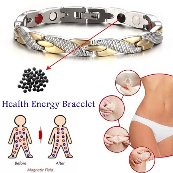 Dragon Pattern 6 In One Magnetic Therapy Bracelet Healthy Weight Loss Bracelet Sports Bracelet Luxury Jewelry Gift