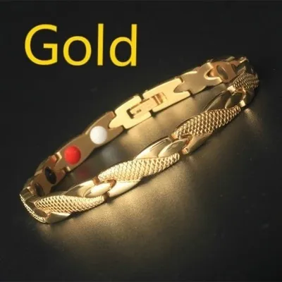 Dragon Pattern 6 In One Magnetic Therapy Bracelet Healthy Weight Loss Bracelet Sports Bracelet Luxury Jewelry Gift