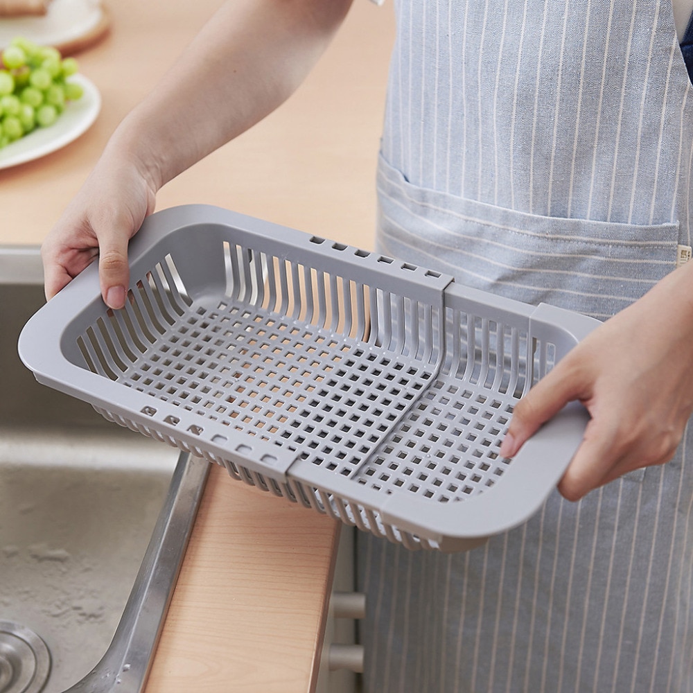 Drain Basket Retractable Strainer