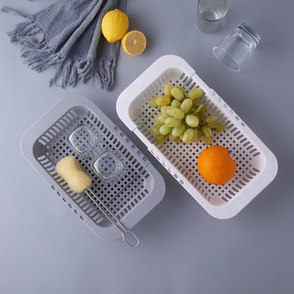 Drain Basket Retractable Strainer