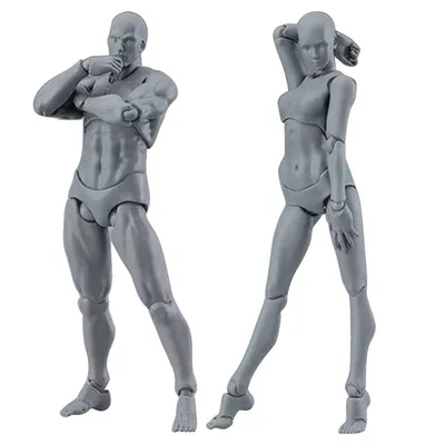 Drawing Mannequin Set Art Supplies (2 pieces) Drawing Mannequin Set Art Supplies (2 pieces)