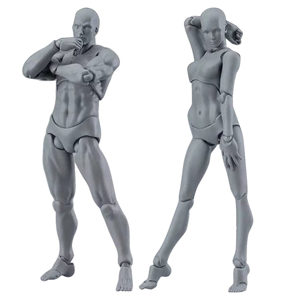 Drawing Mannequin Set Art Supplies (2 pieces)