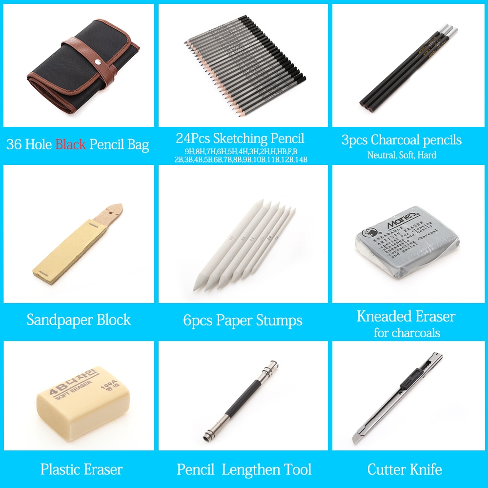 Drawing Pencil Set Sketching Supplies Drawing Pencil Set Sketching Supplies