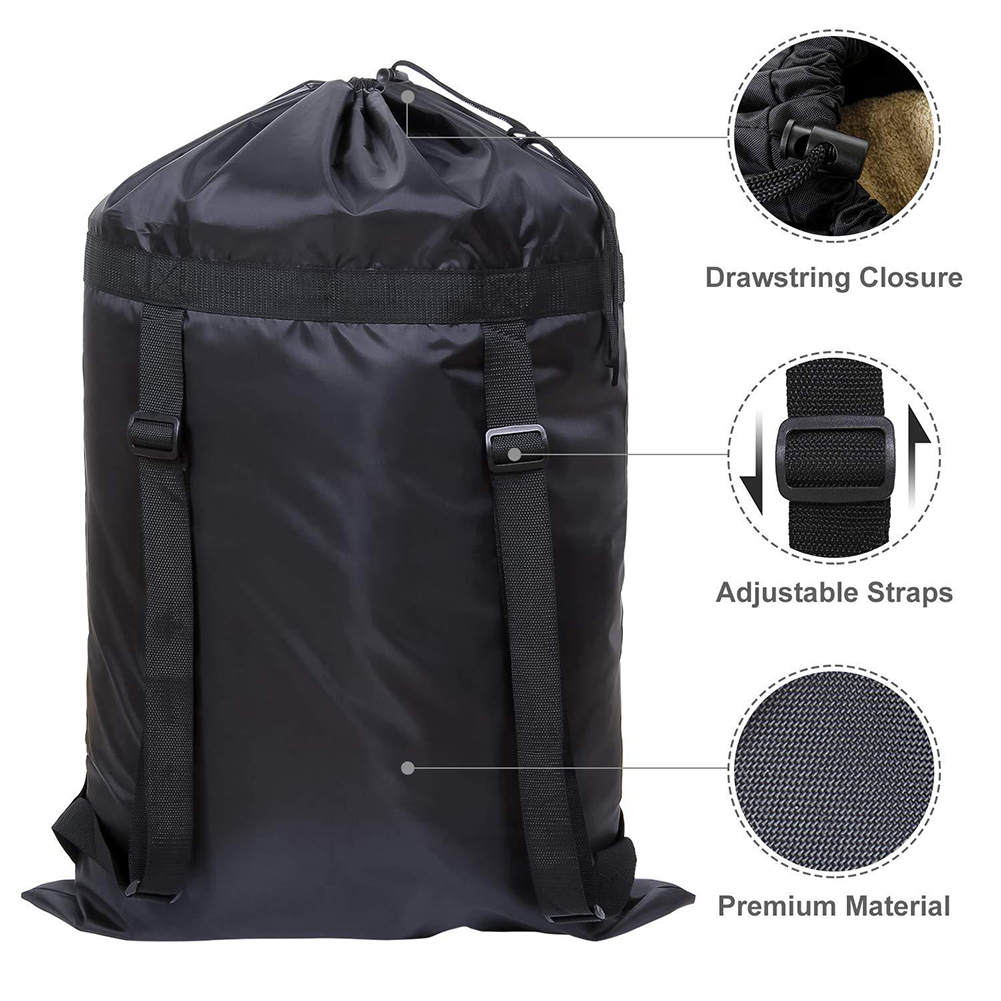 Drawstring Camping Laundry Bag Backpack Drawstring Camping Laundry Bag Backpack