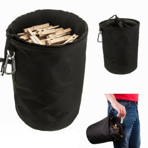 Drawstring Clothespin Hanger Bag