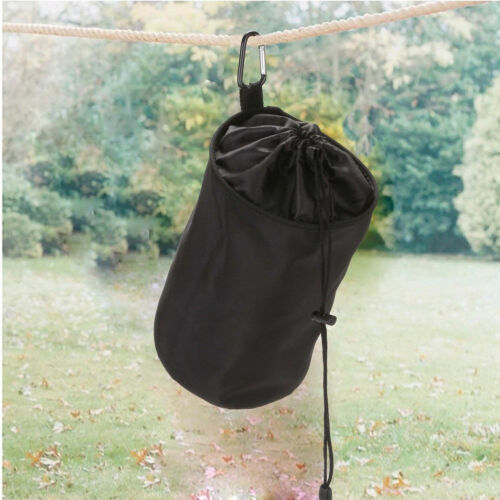 Drawstring Clothespin Hanger Bag