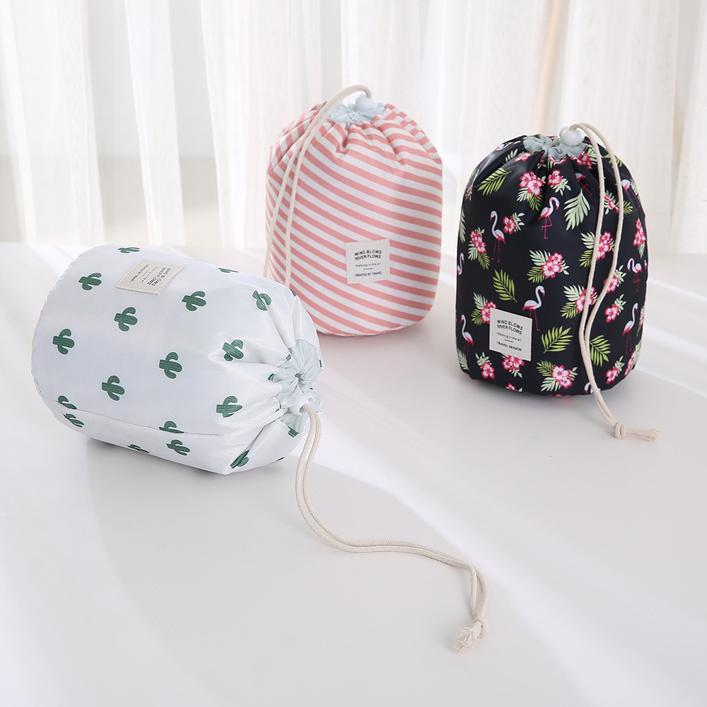 Drawstring Cosmetic Bag Waterproof Pouch Drawstring Cosmetic Bag Waterproof Pouch