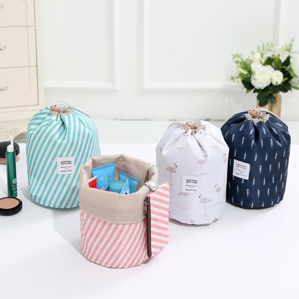 Drawstring Cosmetic Bag Waterproof Pouch Drawstring Cosmetic Bag Waterproof Pouch