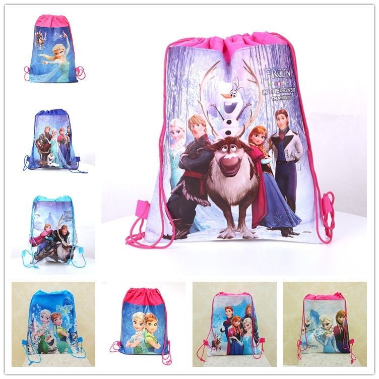 Drawstring Kids Bag Cartoon Design