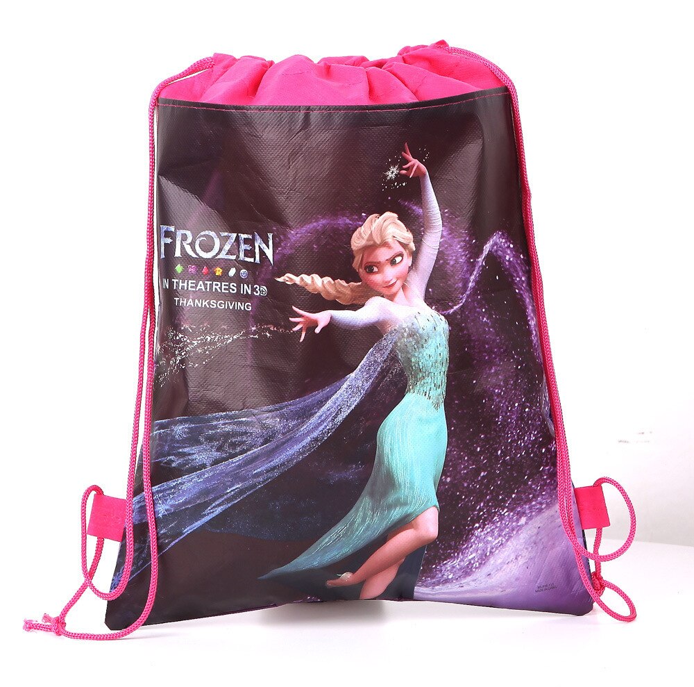 Drawstring Kids Bag Cartoon Design
