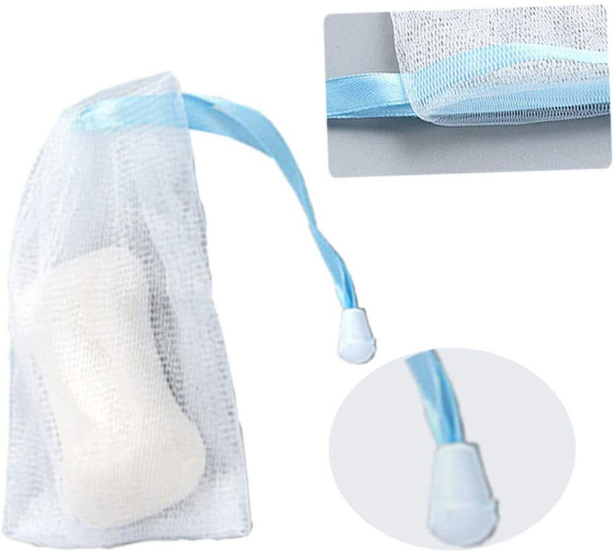Drawstring Mesh Soap Net Bags (10pcs) Drawstring Mesh Soap Net Bags (10pcs)