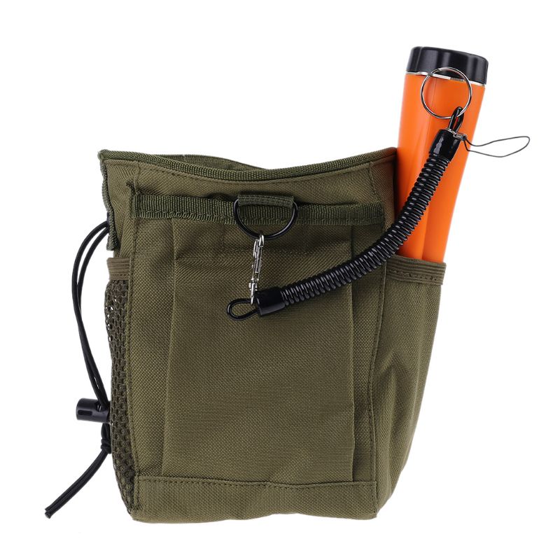 Drawstring Outdoor Metal Detecting Pouch Drawstring Outdoor Metal Detecting Pouch