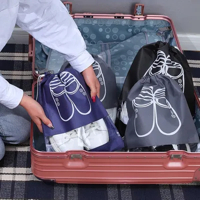 Drawstring Shoe Dust Bags (5pcs)
