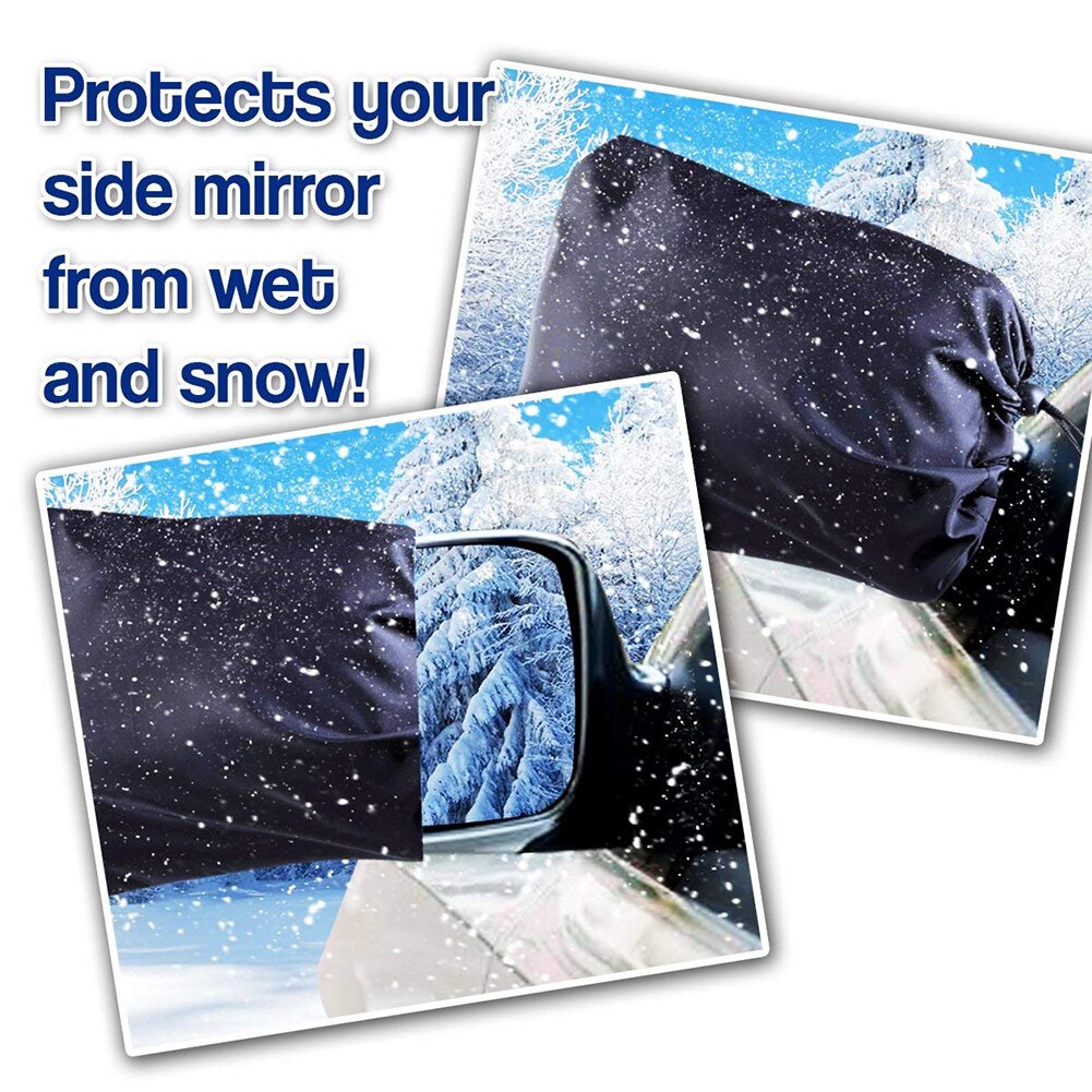 Drawstring Universal Side Mirror Covers (2 pcs) Drawstring Universal Side Mirror Covers (2 pcs)