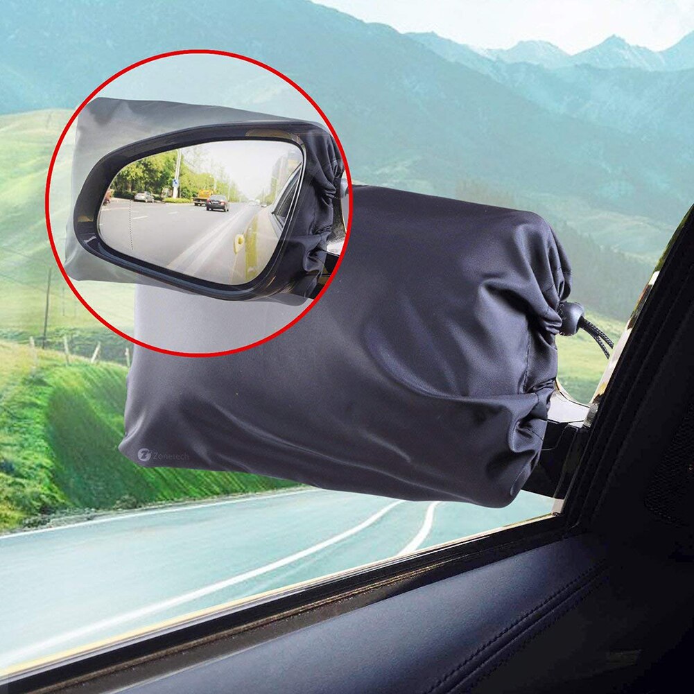 Drawstring Universal Side Mirror Covers (2 pcs) Drawstring Universal Side Mirror Covers (2 pcs)
