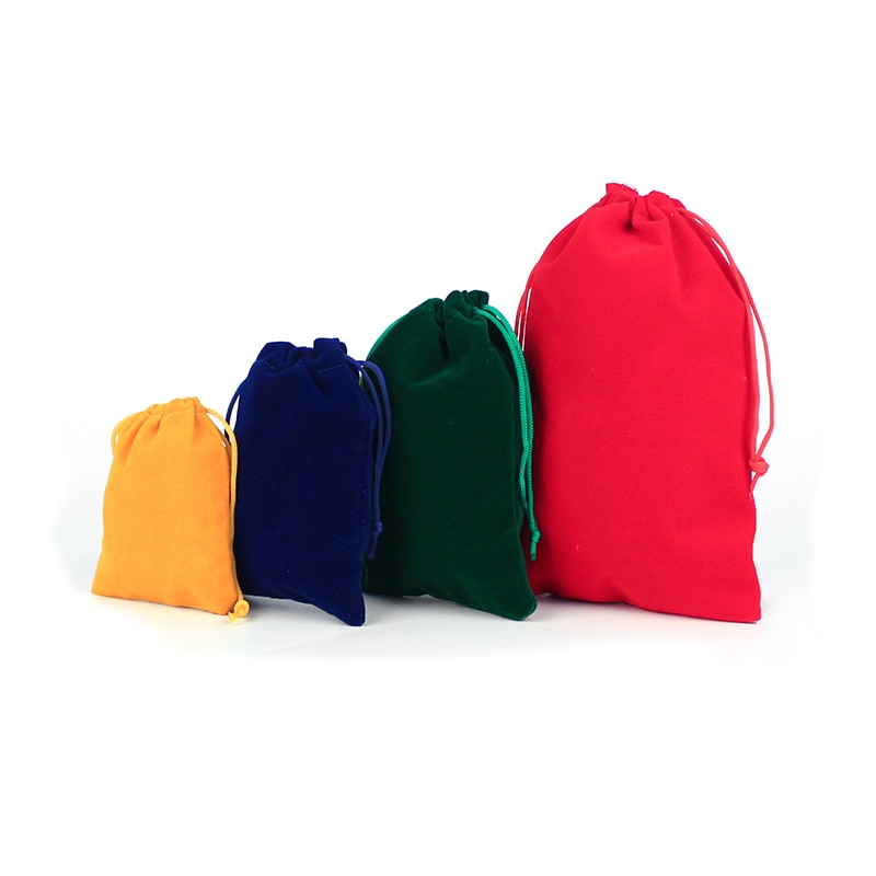 Drawstring Velvet Jewelry Pouches (50 pcs) Drawstring Velvet Jewelry Pouches (50 pcs)