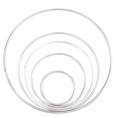 Dreamcatcher Hoops Metal Rings (5 Pcs) Dreamcatcher Hoops Metal Rings (5 Pcs)