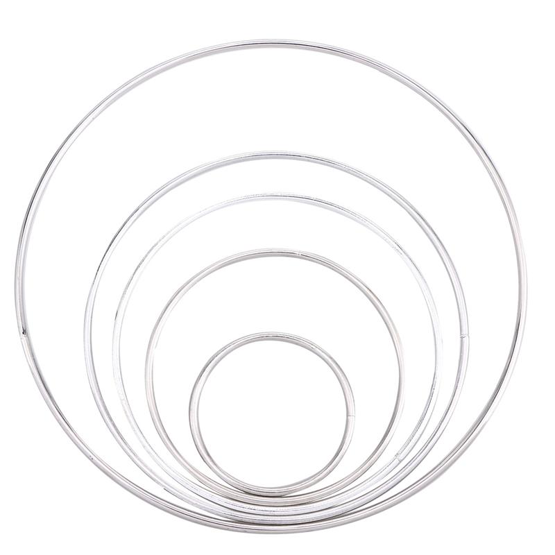 Dreamcatcher Hoops Metal Rings (5 Pcs) Dreamcatcher Hoops Metal Rings (5 Pcs)