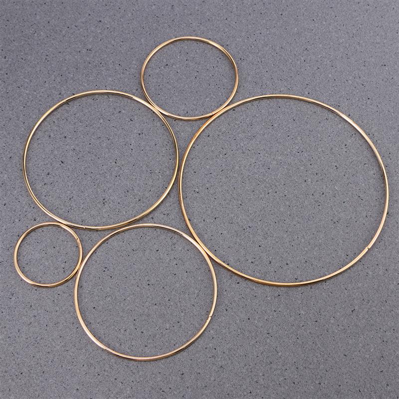 Dreamcatcher Hoops Metal Rings (5 Pcs) Dreamcatcher Hoops Metal Rings (5 Pcs)
