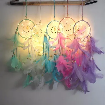 Dreamcatchers LED Lighting Decoration Dreamcatchers LED Lighting Decoration