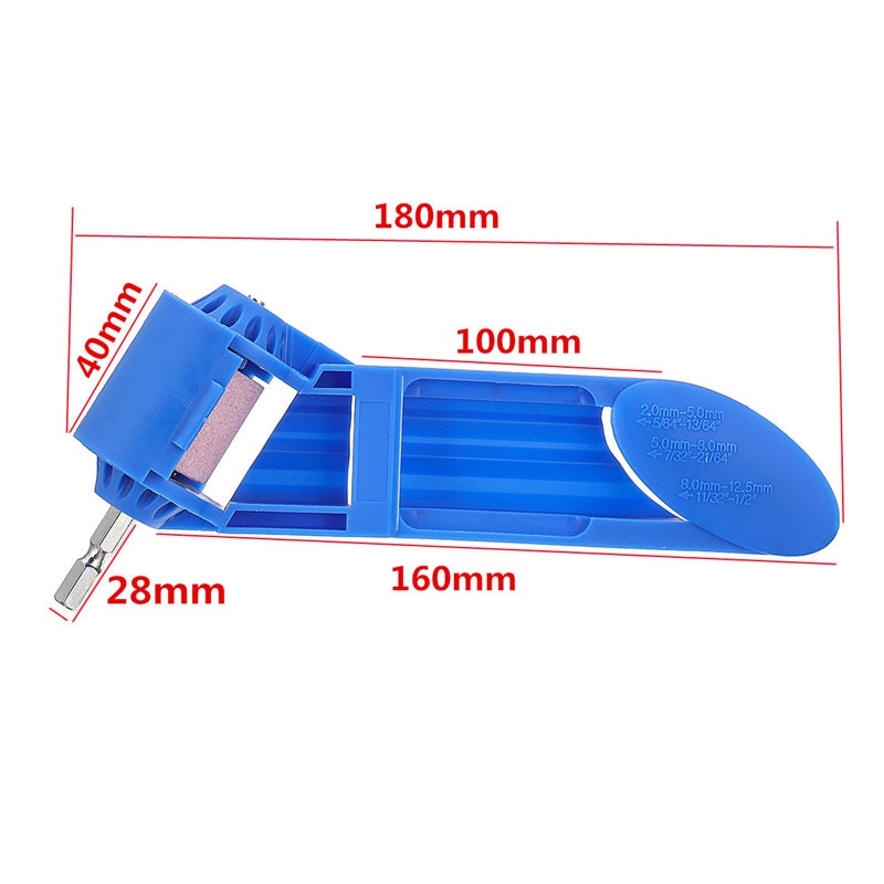 Drill Bit Sharpener Attachment Drill Bit Sharpener Attachment