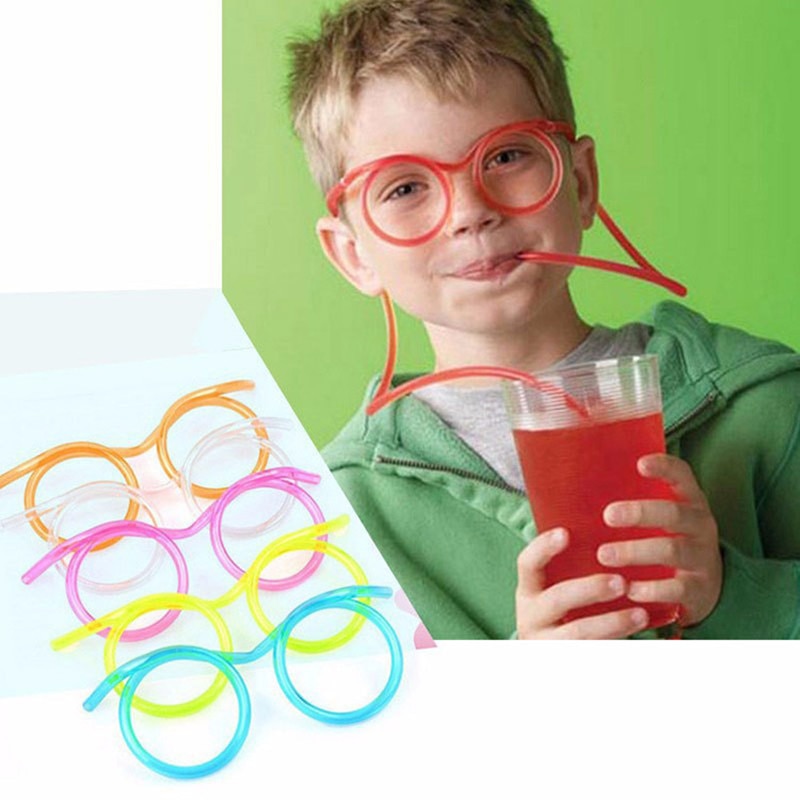 Drinking Eyeglass Straw Funky Drinking Tool Drinking Eyeglass Straw Funky Drinking Tool