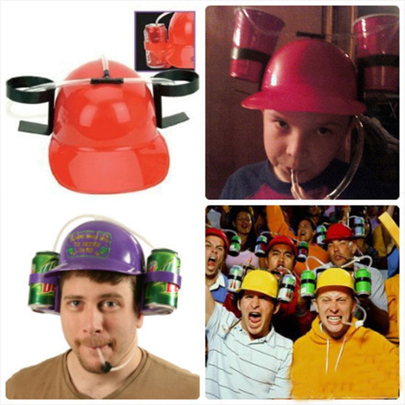 Drinking Hat Handsfree Beverage Holder Drinking Hat Handsfree Beverage Holder