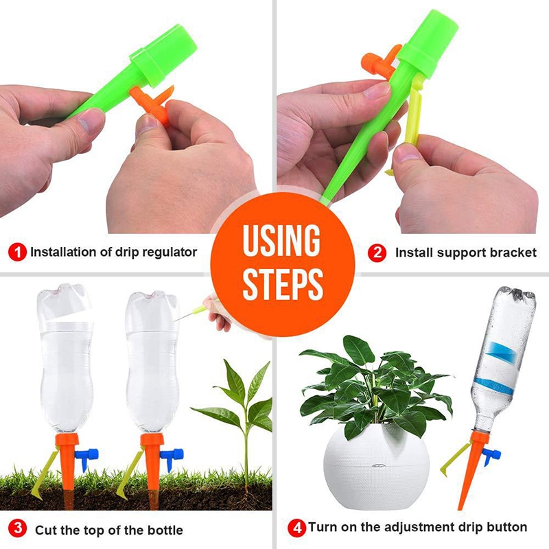 Drip Irrigation Plant Watering Funnels (6 pcs) Drip Irrigation Plant Watering Funnels (6 pcs)