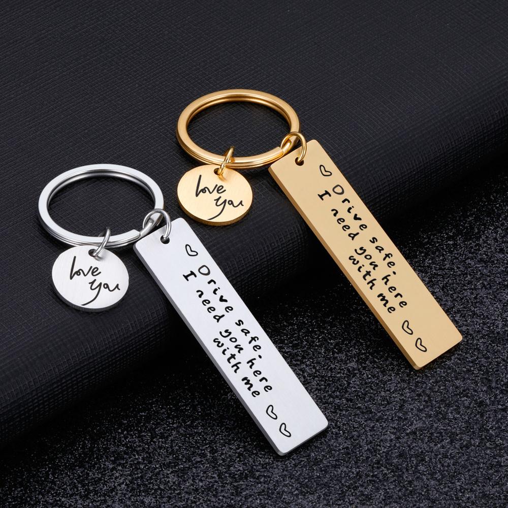 Drive Safe Keychain Gift for Lover Drive Safe Keychain Gift for Lover