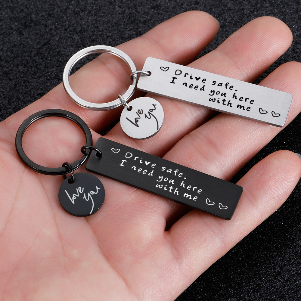 Drive Safe Keychain Gift for Lover Drive Safe Keychain Gift for Lover