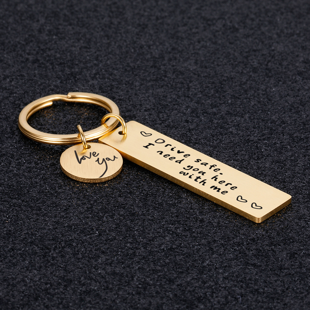 Drive Safe Keychain Gift for Lover Drive Safe Keychain Gift for Lover