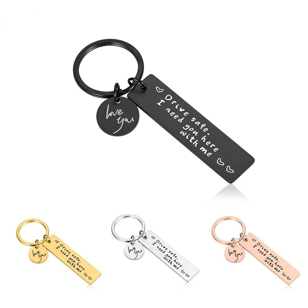 Drive Safe Keychain Gift for Lover Drive Safe Keychain Gift for Lover