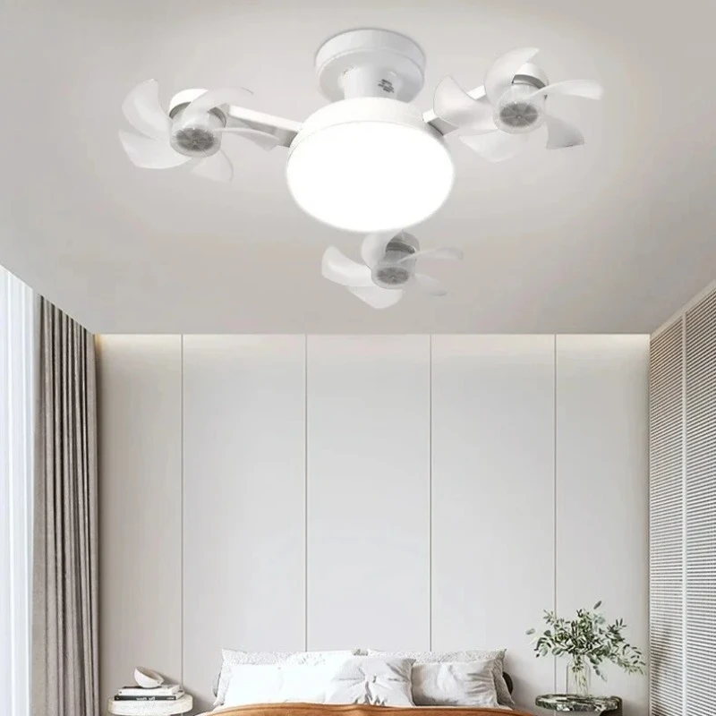 Drone Design Silent Ceiling Fan Light E27 Base Remote Controlled Dimmable 3 Color LED Ceiling Fanlight for Living Room Drone Design Silent Ceiling Fan Light E27 Base Remote Controlled Dimmable 3 Color LED Ceiling Fanlight for Living Room