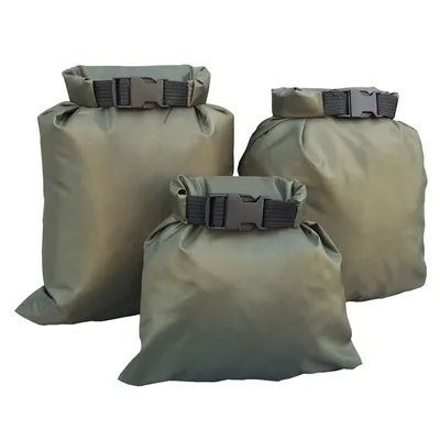 Dry Bag Waterproof Nylon Storage Pouch (Set of 3) Dry Bag Waterproof Nylon Storage Pouch (Set of 3)