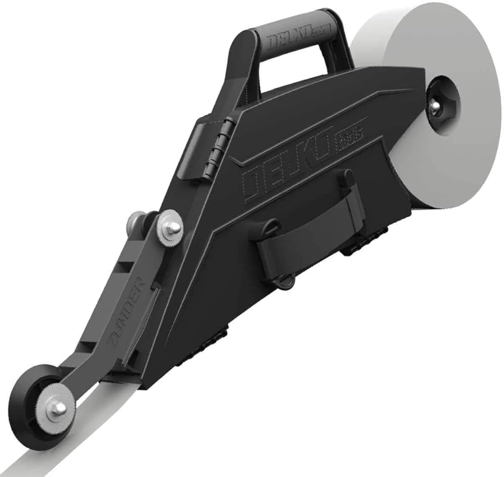Drywall Banjo Taping Tool, Gypsum Board Joint Caulking Tool Plastic Reversible Inside Corner Wheel Dry Wall Repair Drywall Banjo Taping Tool, Gypsum Board Joint Caulking Tool Plastic Reversible Inside Corner Wheel Dry Wall Repair